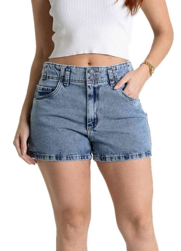 Sawary - Shorts Jeans Sawary - 281193 Azul