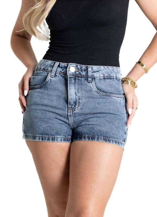 Sawary - Shorts Jeans Sawary - 281196 Azul