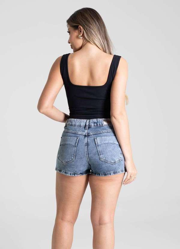 Sawary - Shorts Jeans Sawary - 281196 Azul 4