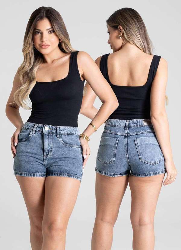 Sawary - Shorts Jeans Sawary - 281196 Azul 6
