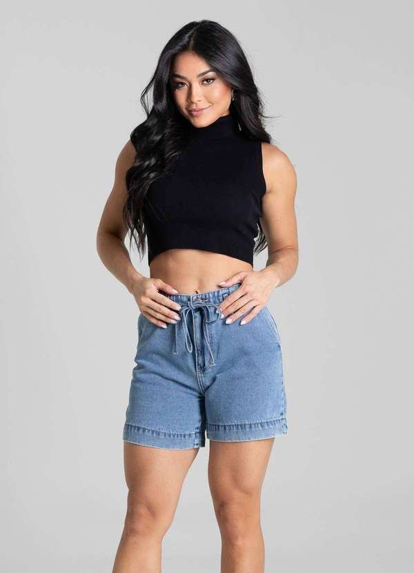 Sawary - Shorts Jeans Sawary - 281206 Azul 2