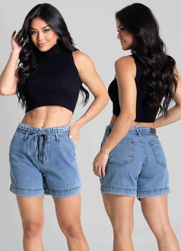 Sawary - Shorts Jeans Sawary - 281206 Azul 6