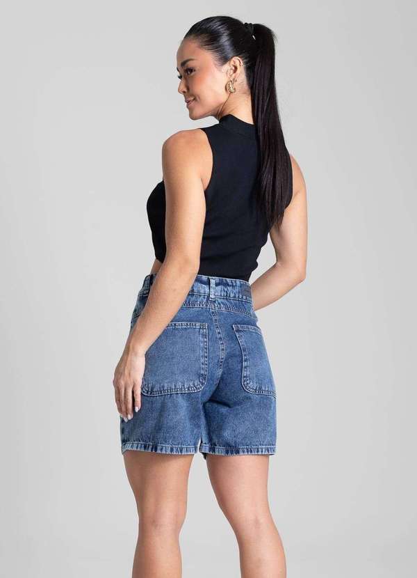 Sawary - Shorts Jeans Sawary - 281220 Azul 4