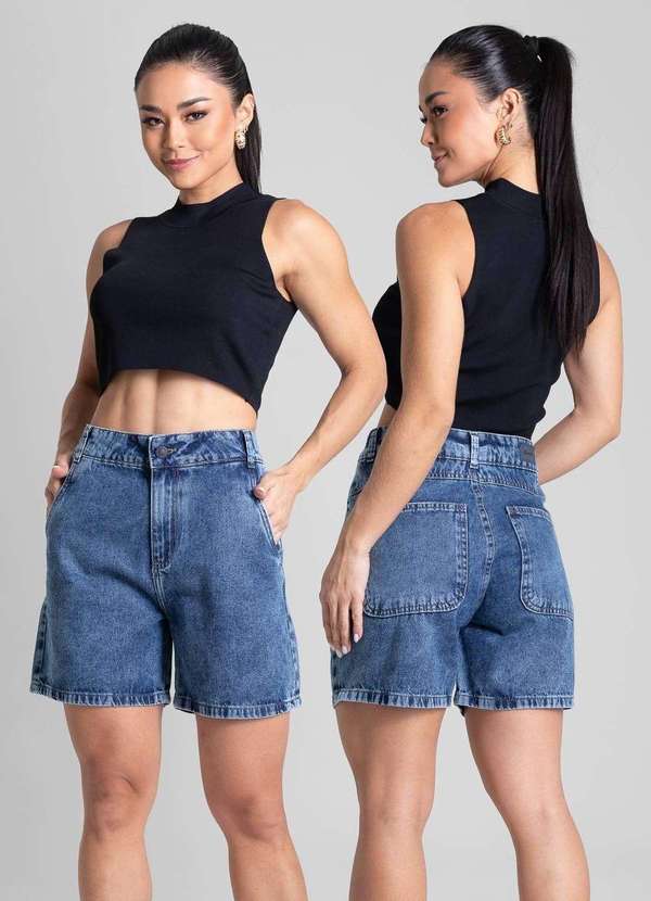 Sawary - Shorts Jeans Sawary - 281220 Azul 6