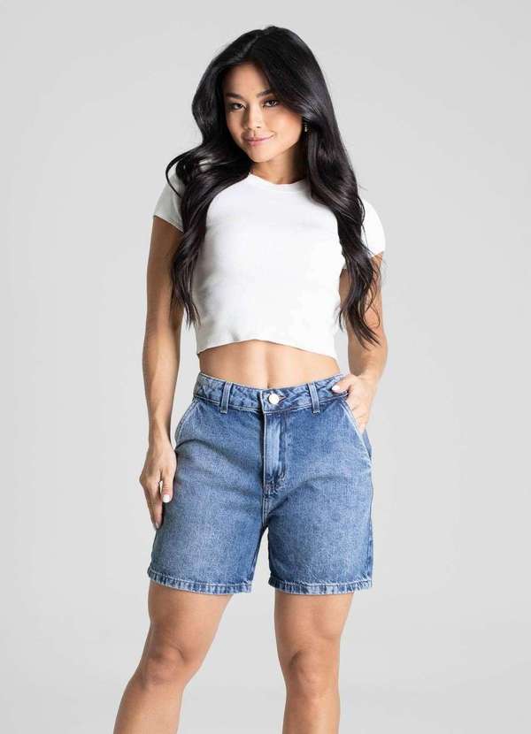 Sawary - Shorts Jeans Sawary - 281266 Azul 2