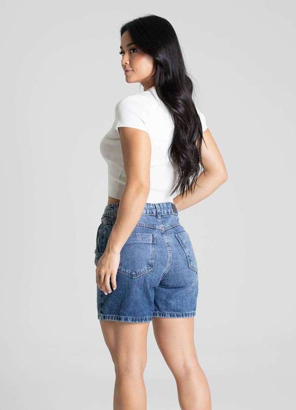 Sawary - Shorts Jeans Sawary - 281266 Azul 4