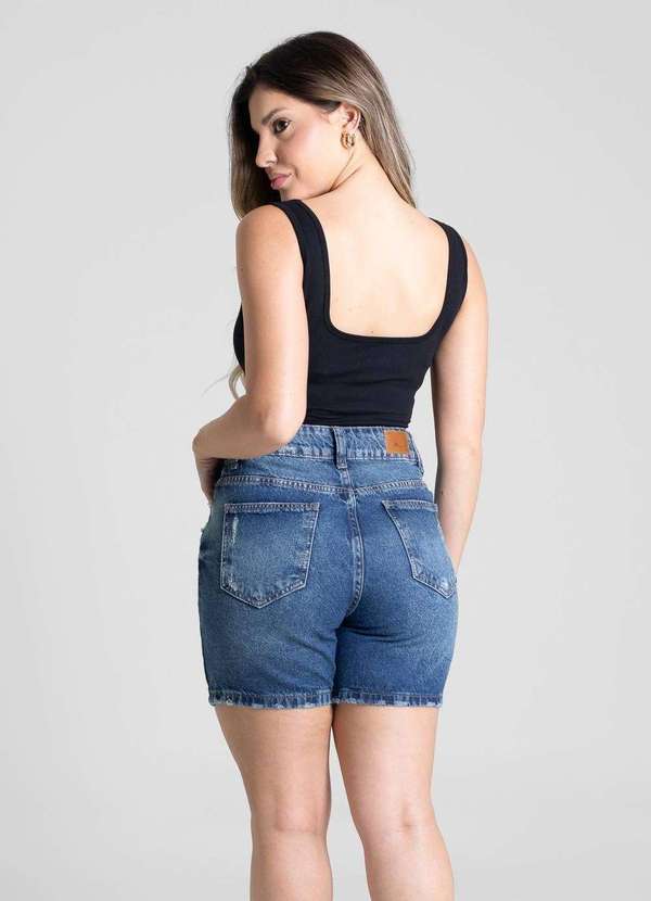 Sawary - Shorts Jeans Sawary - 281267 Azul 4