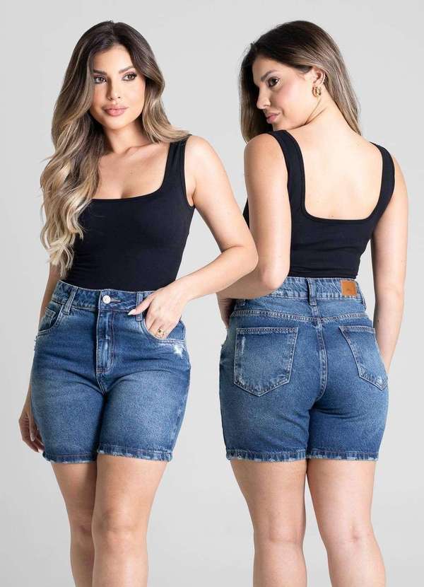 Sawary - Shorts Jeans Sawary - 281267 Azul 6