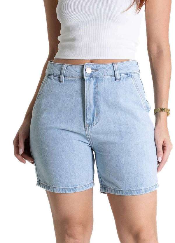 Sawary - Shorts Jeans Sawary - 281268 Azul