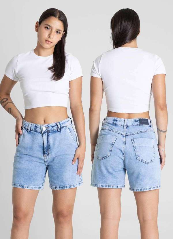 Sawary - Shorts Jeans Sawary - 281277 Azul 6