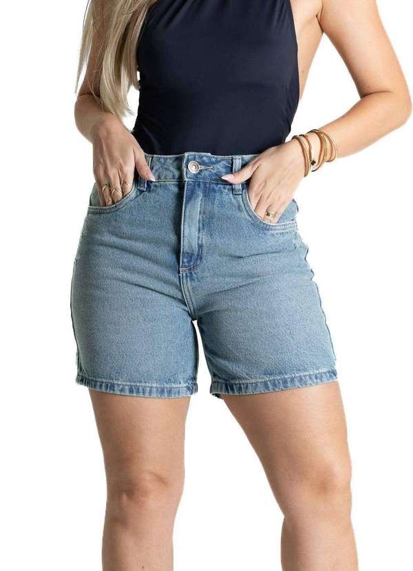 Sawary - Shorts Jeans Sawary - 281329 Azul
