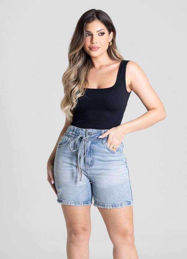 Sawary - Shorts Jeans Sawary - 281349 Azul 2