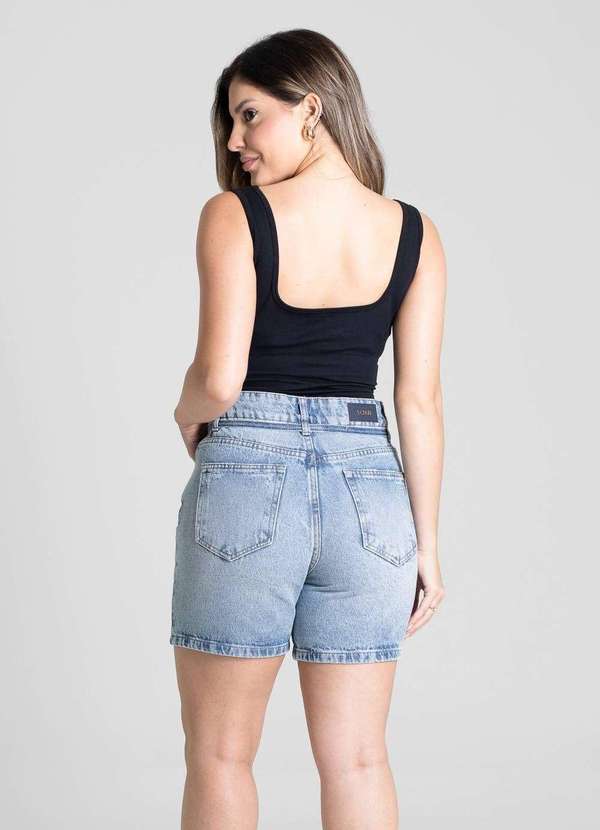 Sawary - Shorts Jeans Sawary - 281349 Azul 4