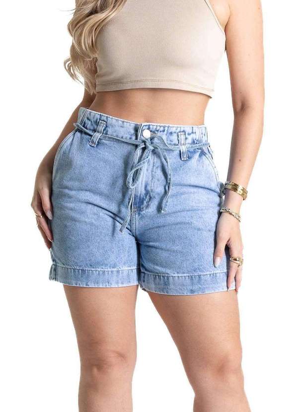 Sawary - Shorts Jeans Sawary - 281362 Azul
