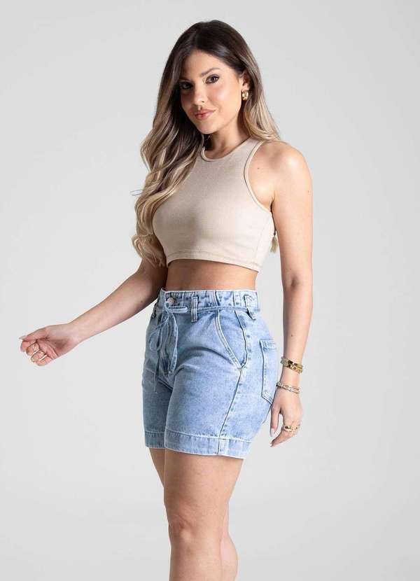 Sawary - Shorts Jeans Sawary - 281362 Azul 3