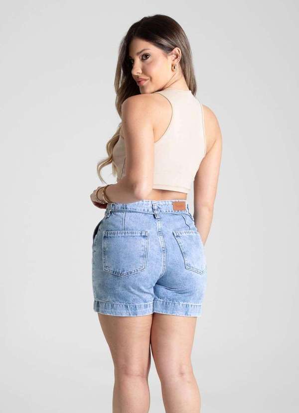 Sawary - Shorts Jeans Sawary - 281362 Azul 4