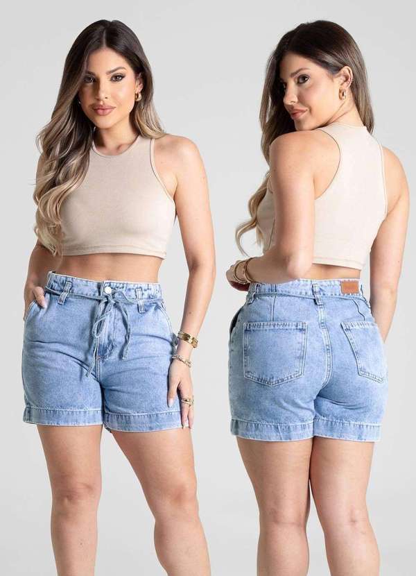 Sawary - Shorts Jeans Sawary - 281362 Azul 6