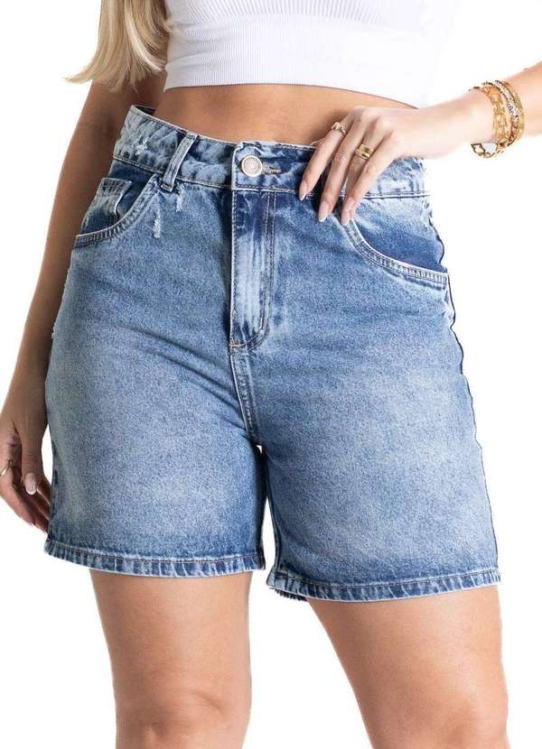 Sawary - Shorts Jeans Sawary - 281397 Azul