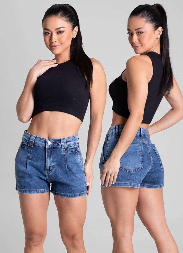 Sawary - Shorts Jeans Sawary - 281531 Azul 6