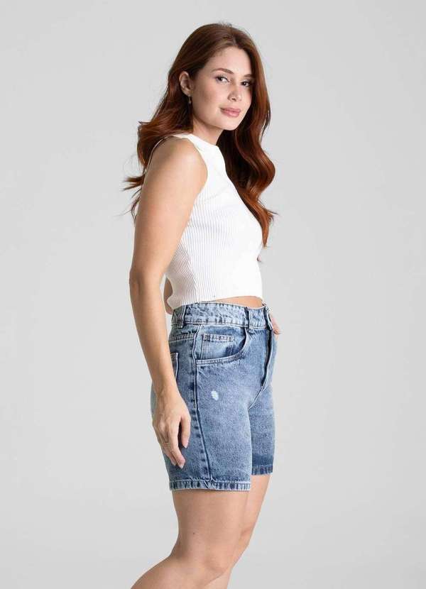 Sawary - Shorts Jeans Sawary - 281682 Azul 3