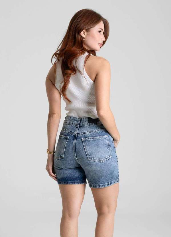 Sawary - Shorts Jeans Sawary - 281682 Azul 4