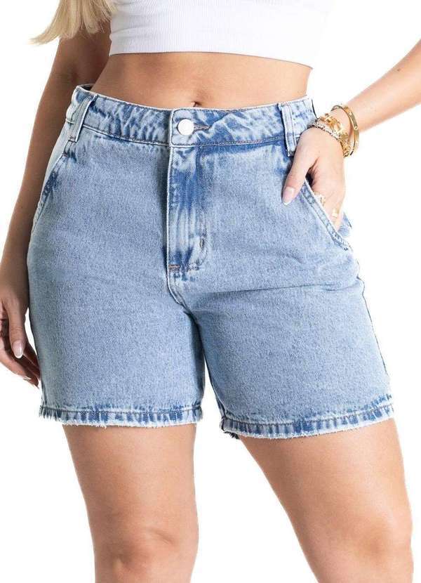 Sawary - Shorts Jeans Sawary - 281692 Azul
