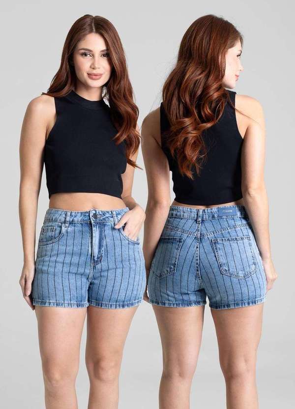 Sawary - Shorts Jeans Sawary - 281707 Azul 6