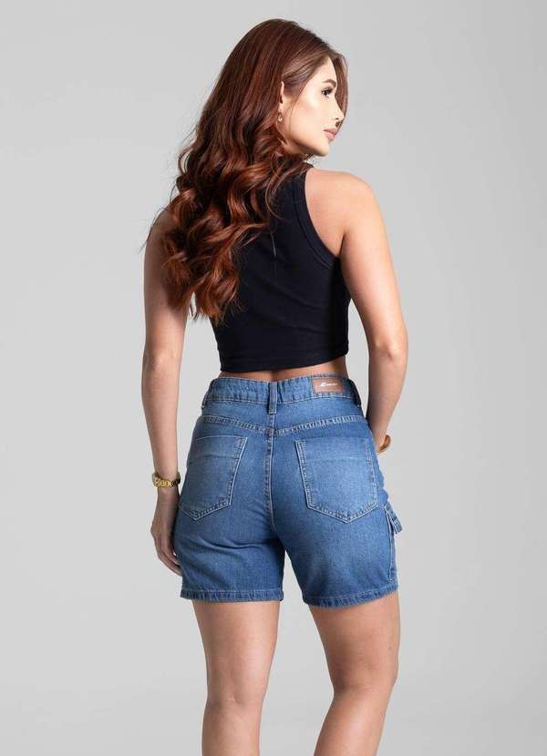 Sawary - Shorts Jeans Sawary - 281792 Azul 4