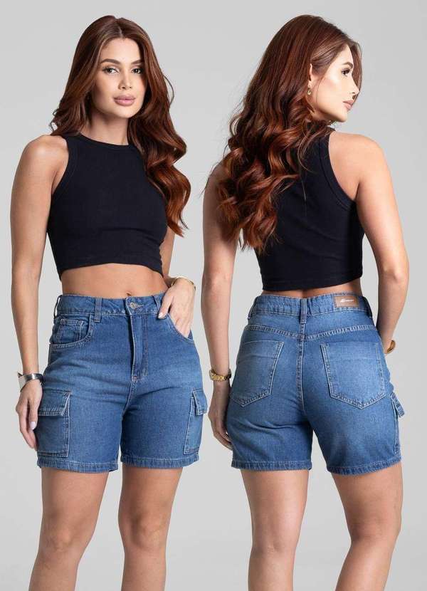 Sawary - Shorts Jeans Sawary - 281792 Azul 6