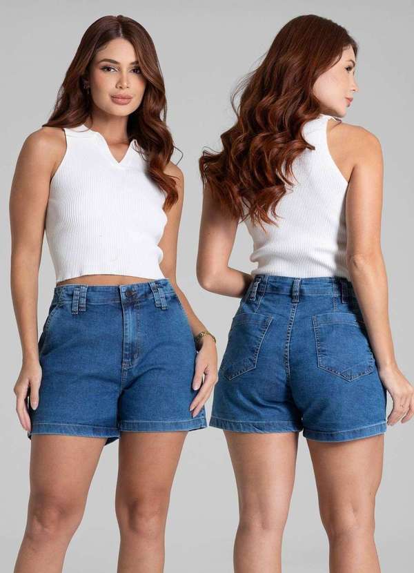 Sawary - Shorts Jeans Sawary - 281949 Azul 6
