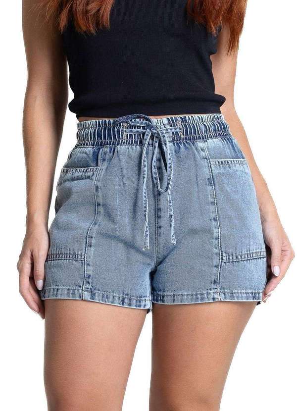 Sawary - Shorts Jeans Sawary - 282122 Azul