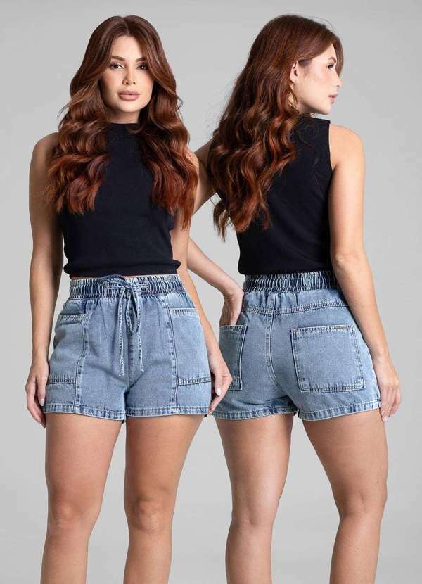 Sawary - Shorts Jeans Sawary - 282122 Azul 6