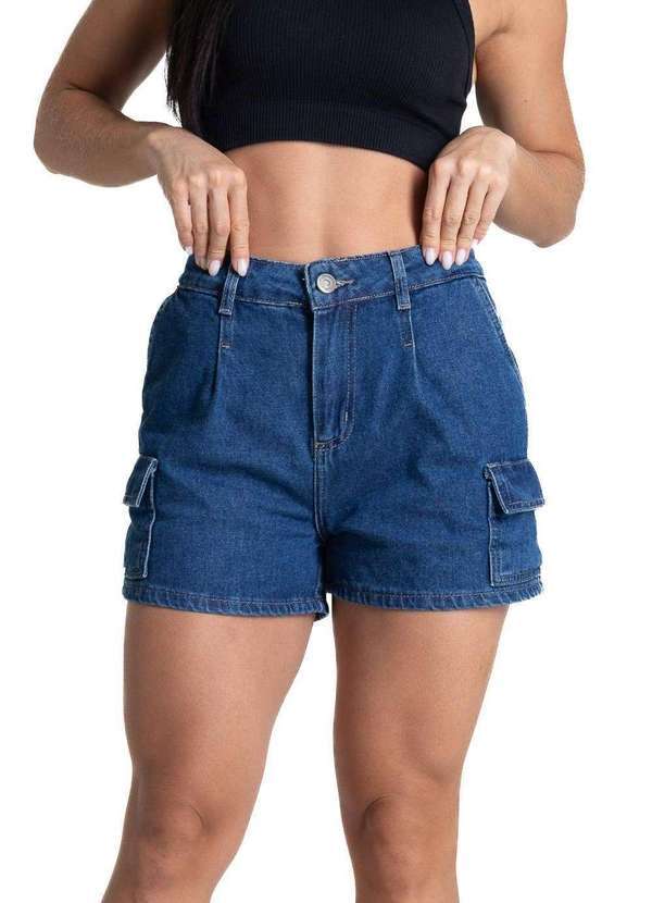 Sawary - Shorts Jeans Sawary - 282142 Azul