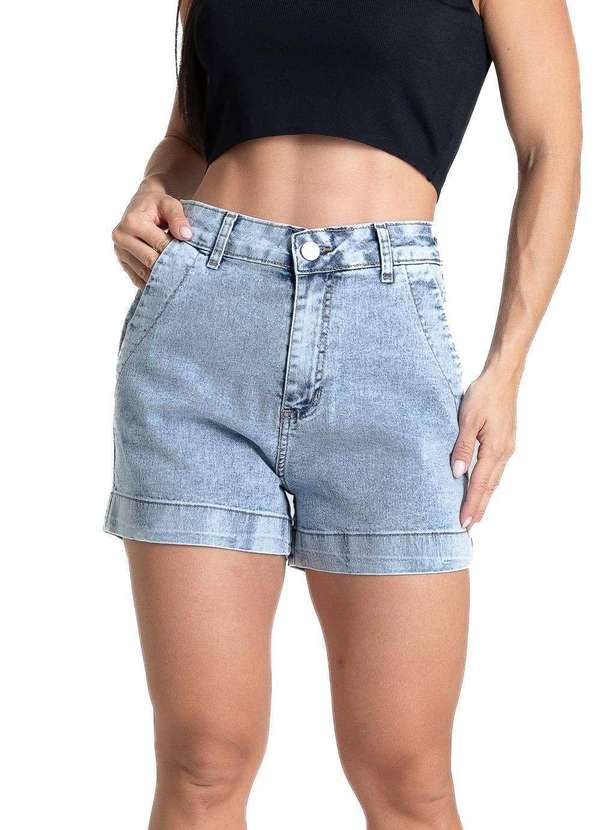 Sawary - Shorts Jeans Sawary - 282189 Azul