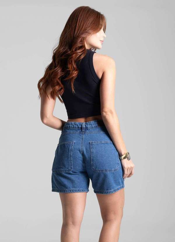 Sawary - Shorts Jeans Sawary - 282200 Azul 4