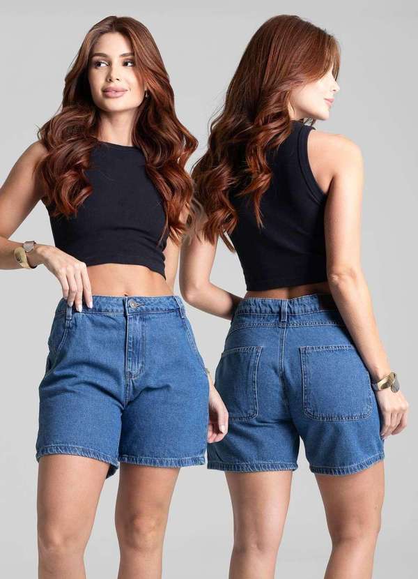 Sawary - Shorts Jeans Sawary - 282200 Azul 6