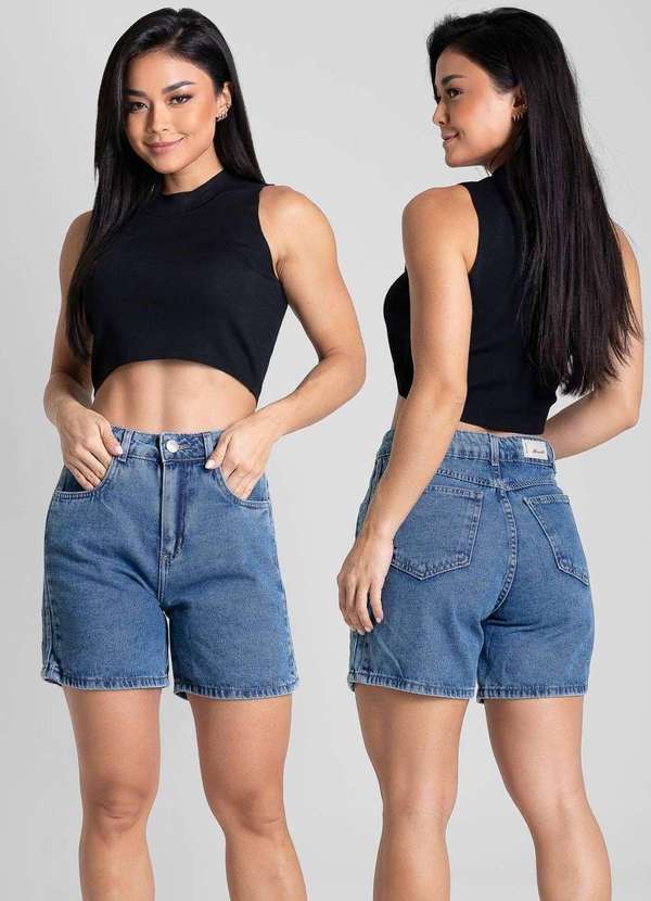 Sawary - Shorts Jeans Sawary - 282204 Azul 6