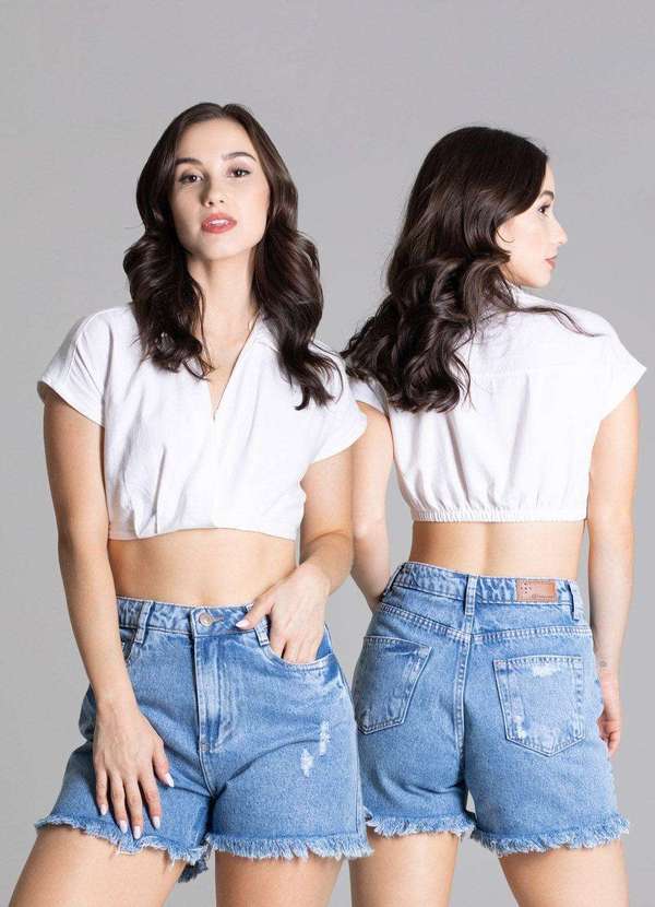 Sawary - Shorts Jeans Sawary - 275794 Azul 6