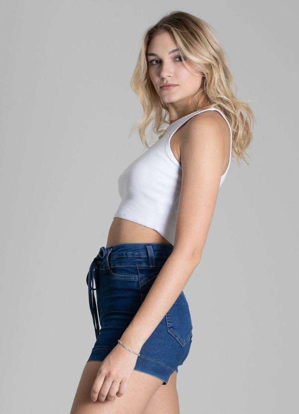 Sawary - Shorts Jeans Sawary Azul 3