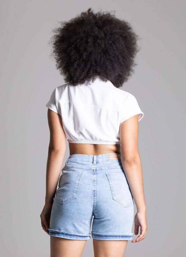 Sawary - Shorts Jeans Sawary Azul 3