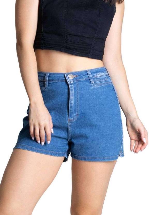 Sawary - Shorts Jeans Sawary - 275760 Azul