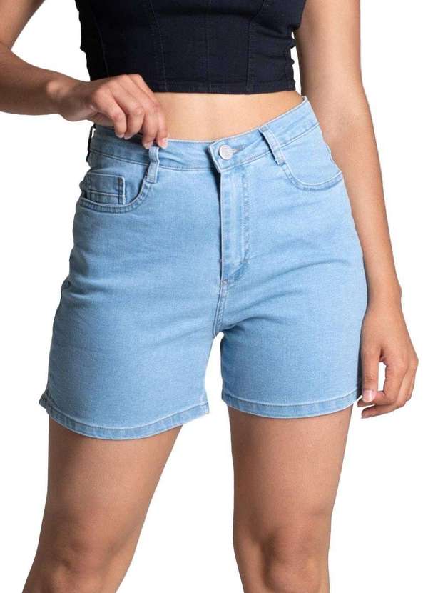 Sawary - Shorts Jeans Sawary Azul