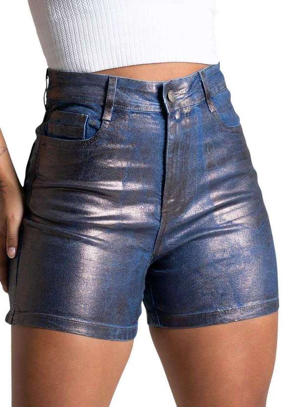 Sawary - Shorts Jeans Sawary Azul