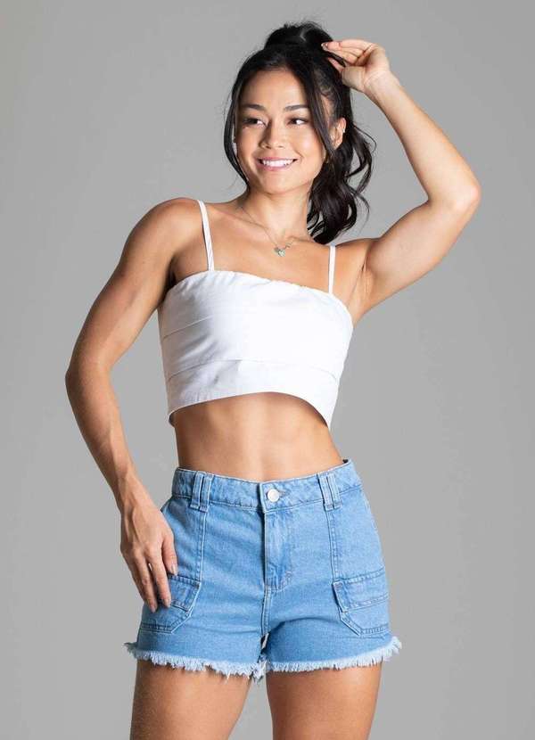 Sawary - Shorts Jeans Sawary - 275948 Azul 2