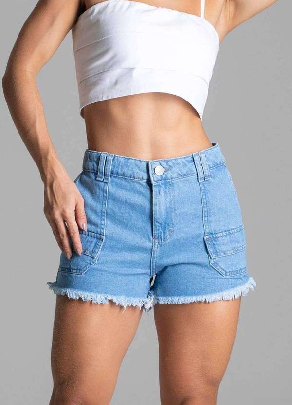 Sawary - Shorts Jeans Sawary - 275948 Azul 5