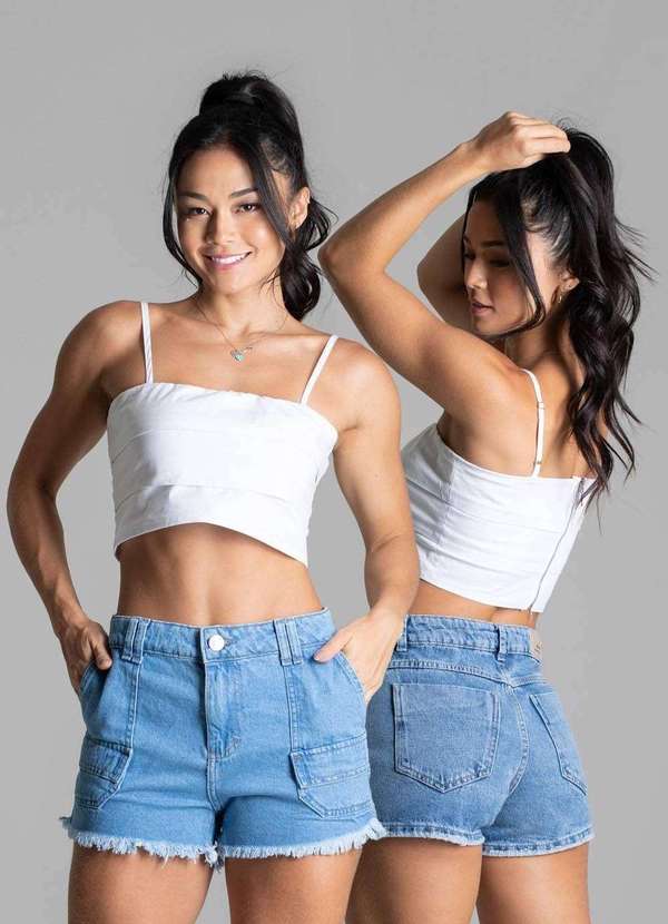 Sawary - Shorts Jeans Sawary - 275948 Azul 6