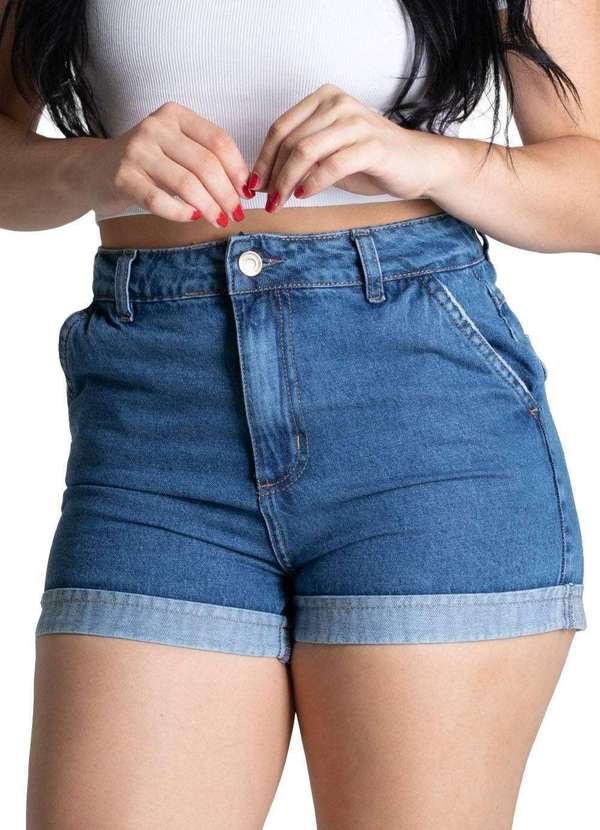 Sawary - Shorts Jeans Sawary - 276128 Azul