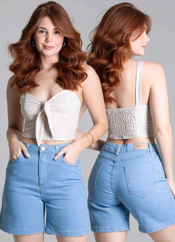 Sawary - Shorts Jeans Sawary - 278162 Azul 7