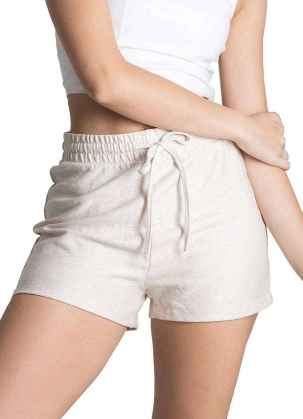 Sawary - Shorts Linho Sawary - 276333 Bege