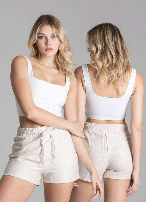 Sawary - Shorts Linho Sawary - 276333 Bege 6